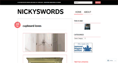 Desktop Screenshot of nickyswords.com