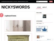 Tablet Screenshot of nickyswords.com